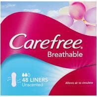 Carefree Breathable Liners 48pk