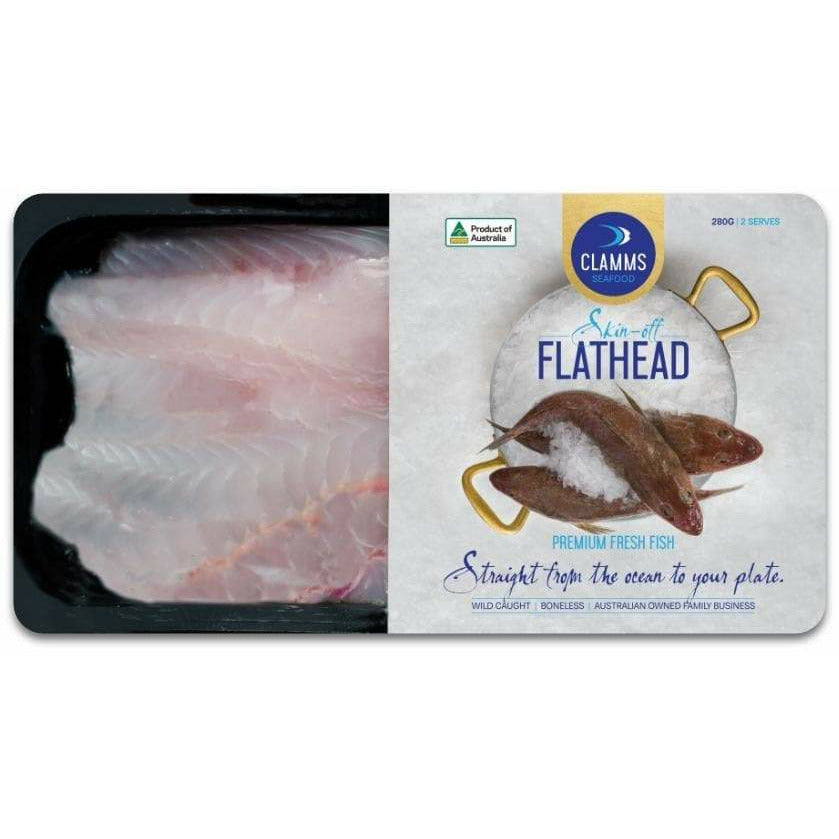 Flathead Fillets (Clamms) - 280g