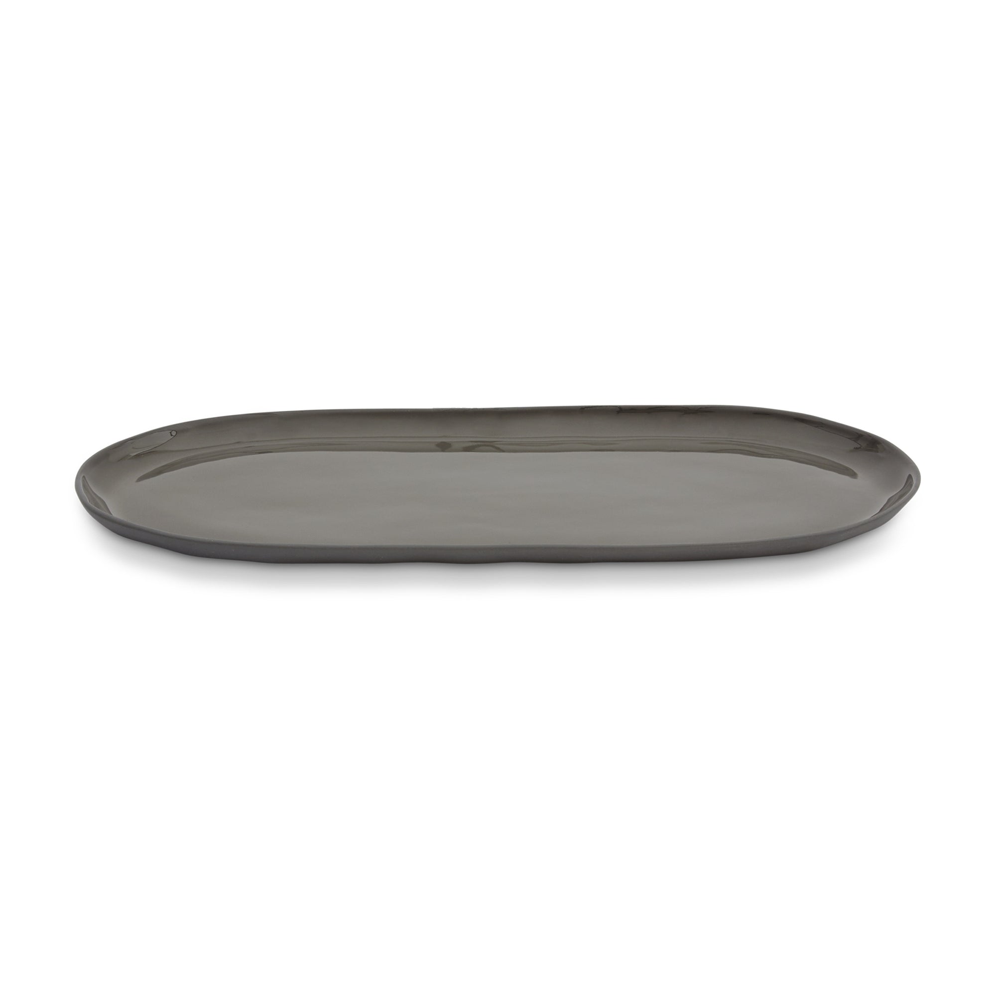 Cloud Oval Platter Charcoal