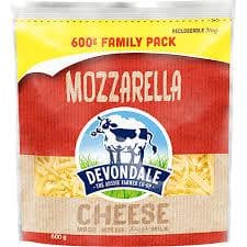 #Devondale Cheese Mozzarella Shredded 600g