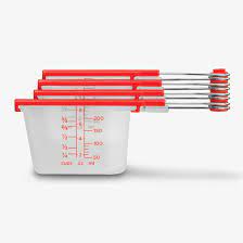 #Dreamfarm Levups Measuring Cups Red