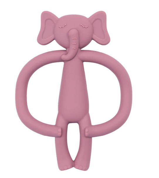 Mr Elephant Teether | Mauve