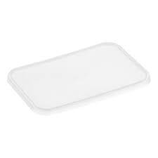 Genfac Plastic Rectangle Lids 50pk