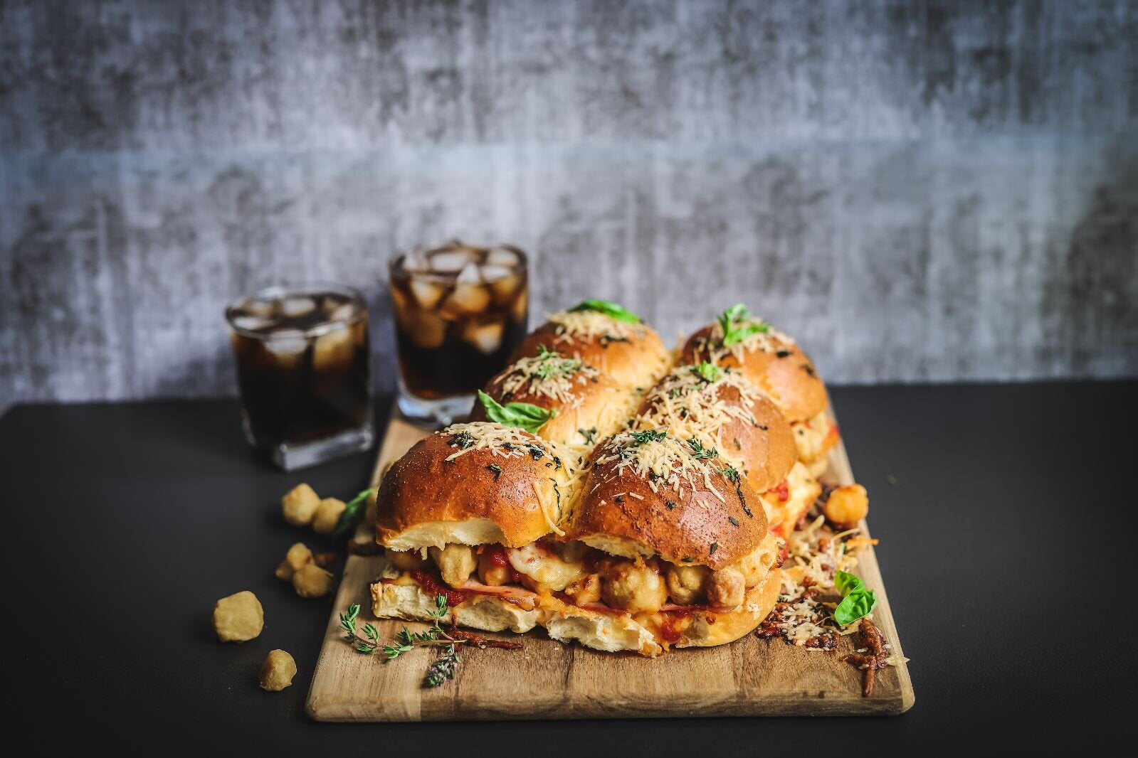 Chicken Parmi Sliders