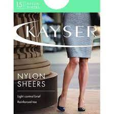 Kayser Nylon Sheers Nearly Black XTall