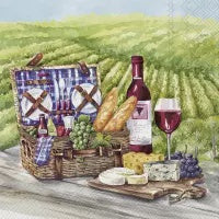 Vineyard Picnic Luncheon Serviette