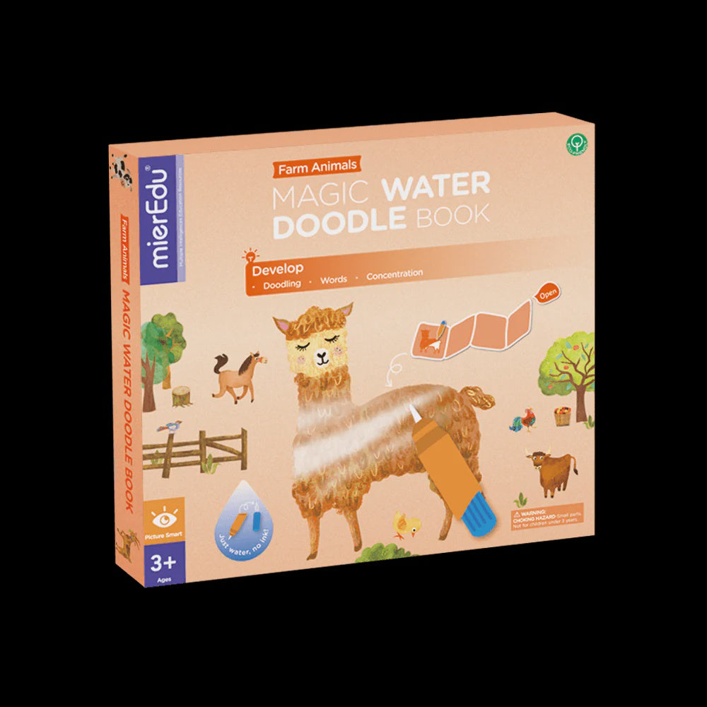 Water Doodle Book Farm Animals