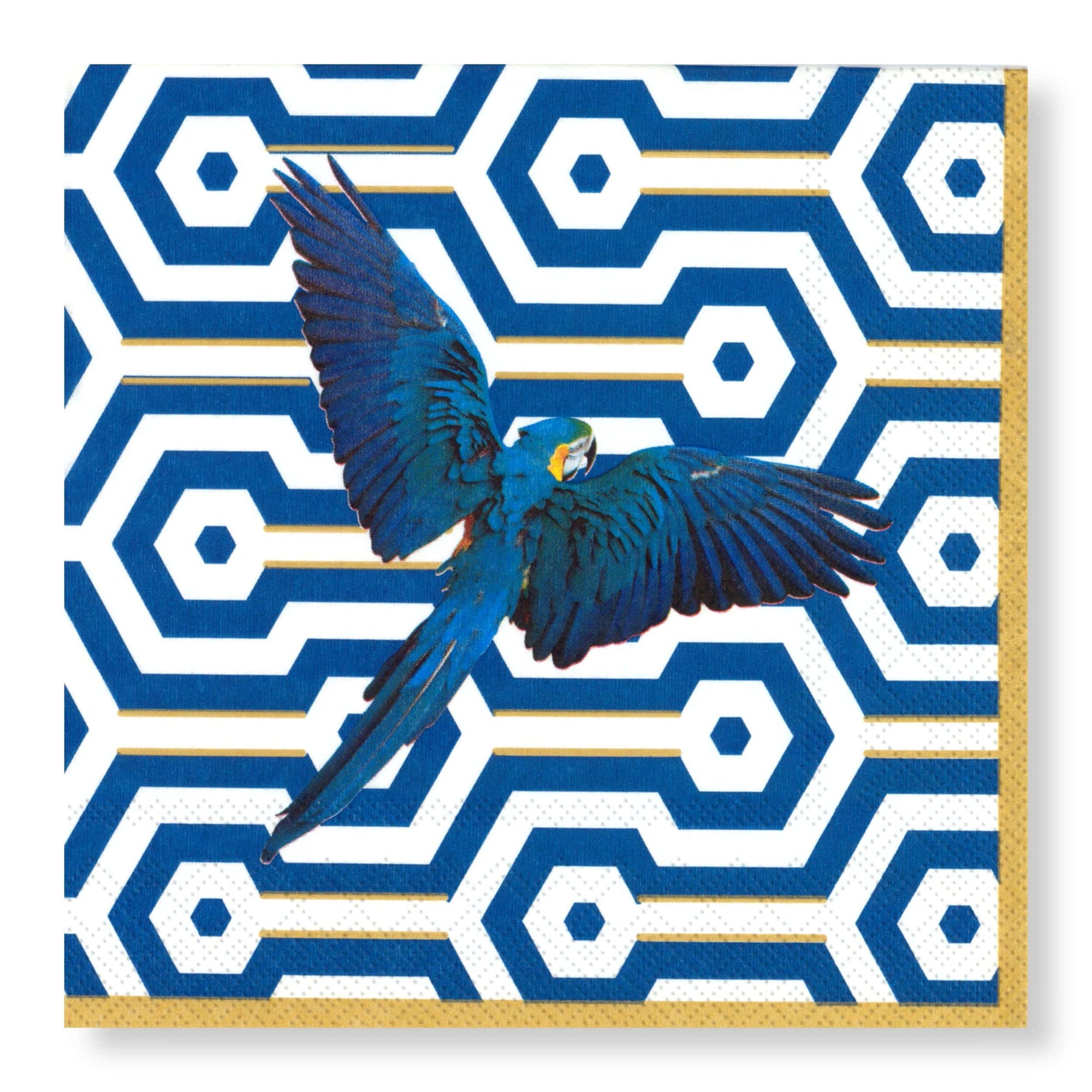 Manor Road Macaw Napkins - Luncheon