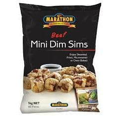 Marathon Mini Dim Sims Aussie Beef 1kg