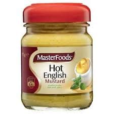 Masterfoods Mustard Hot English 175g