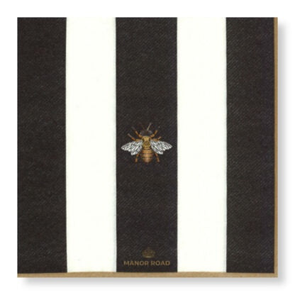 Manor Road Napkins Striped Bee Luncheon