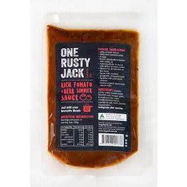 One Rusty Jack Rich Tomato & Herb Simmer Sauce 400g