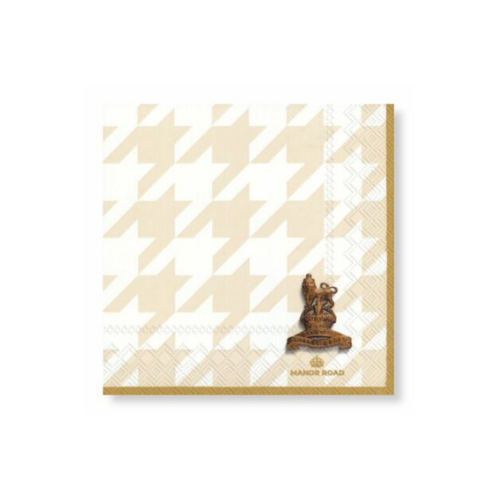 Manor Road Napkins Classic Houndstooth Cocktail