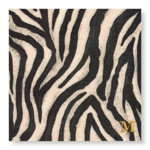 Manor Road The Zebra Napkins - Dinner