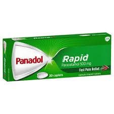 Panadol Rapid Caplets 20pk