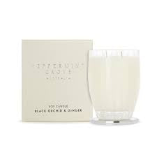 Peppermint Grove Candle Black Orchid & Ginger 370g