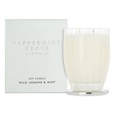 Peppermint Grove Candle Wild Jasmine & Mint 370g