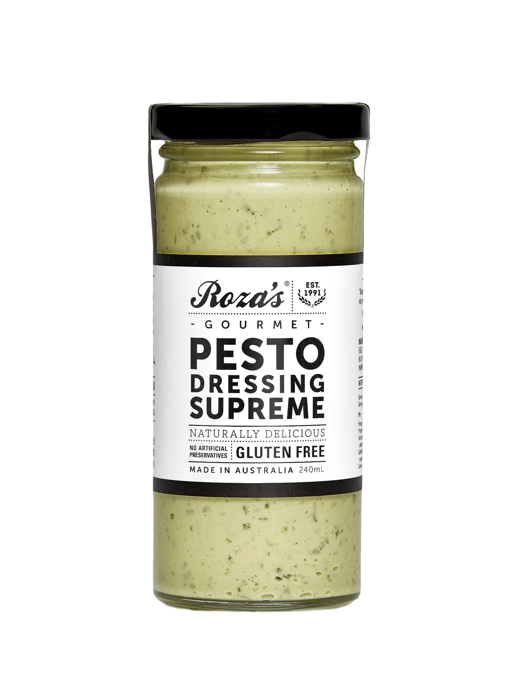 Rozas Gourmet Pesto Dressing Supreme 240g