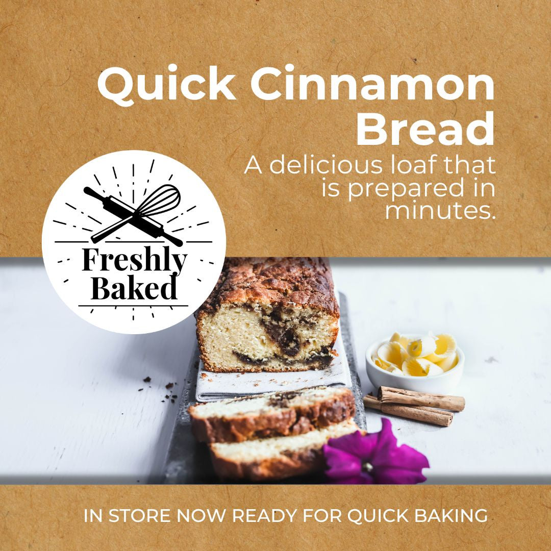 Quick Cinnamon Bread Kit