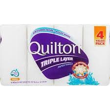 Quilton Paper Towel 3ply 4pk