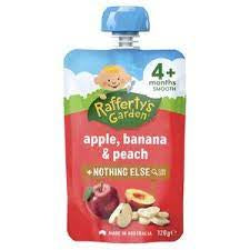 Raffertys Garden Apple Banana & Peach 120g