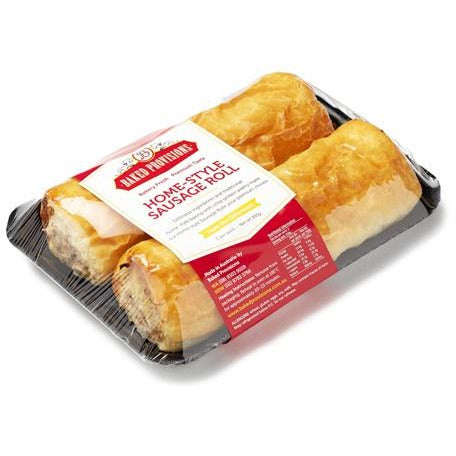 Baked Provisions Homestyle Sausage Roll 340g 2 Pack