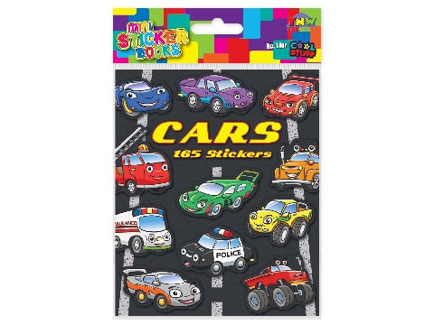 Mini Stickers Books - Cars