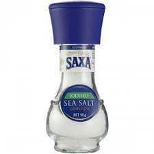 Saxa Grinder Iodised Sea Salt 90g