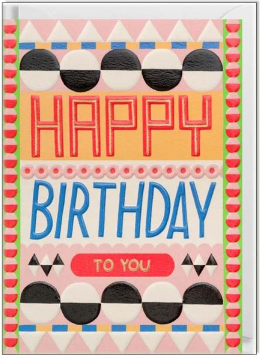 Happy Birthday To You Card