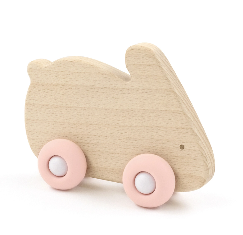 Push A Long Wooden Toy | Bunny