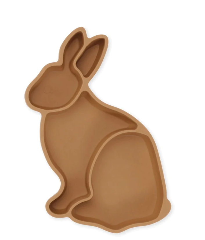 Konges Sløjd Silicone Bunny Bowl | Caramel