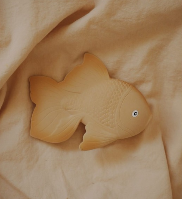 Konges Sløjd Rubber Goldfish Teether