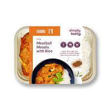 Simply Tasty Meatball Masala with Rice 400g