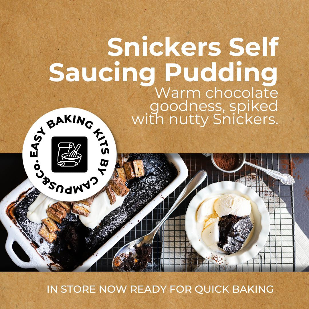 Snickers Self Saucing Pudding Kit