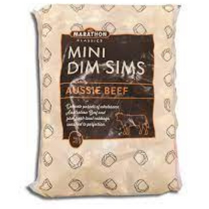 Marathon Mini Dim Sims Aussie Beef 1kg