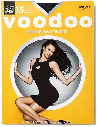 Voodoo Firm Control Stockings Black Magic Single Pack
