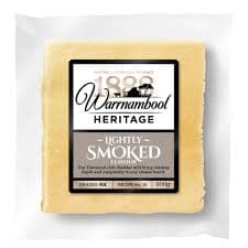 #Warrnambool Cheese Lightly Smoked Cheddar 200g