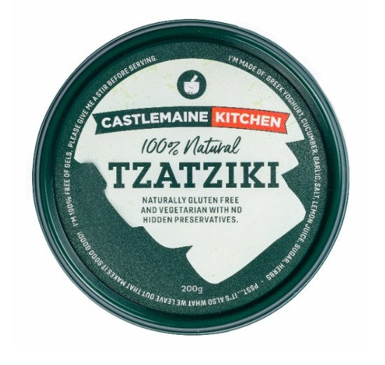 Castlemaine Kitchen Tzatziki Dip 200g