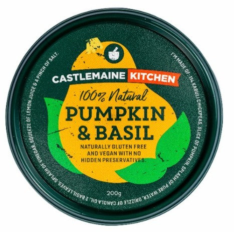 Castlemaine Kitchen Pumpkin & Basil Dip 200g