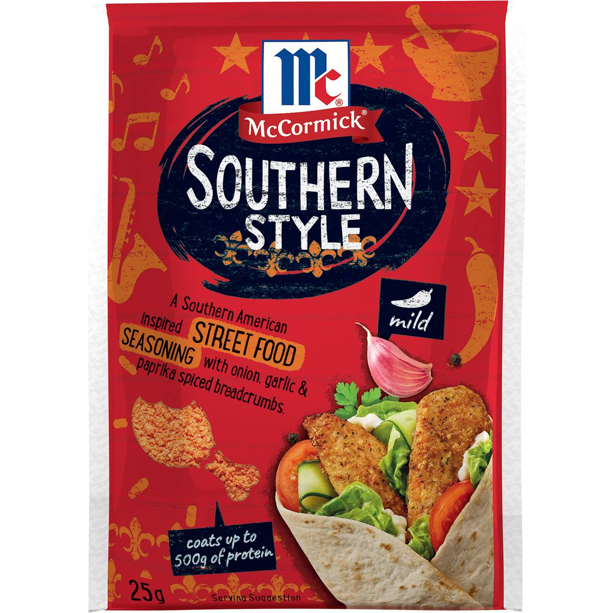 McCormicks Street Food Southern Style Seasoning 25g