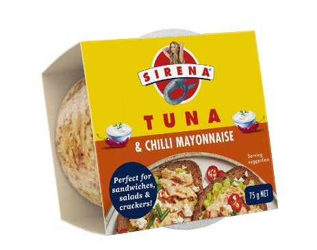 Sirena Snacking Tuna Chilli & Mayonnaise 75g