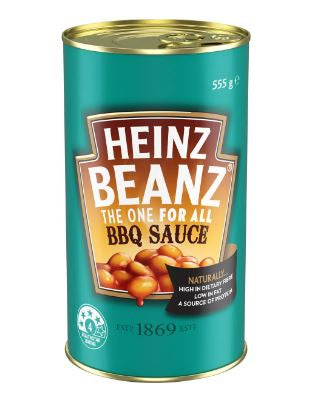 #Heinz Baked Beans in BBQ Sauce 555g