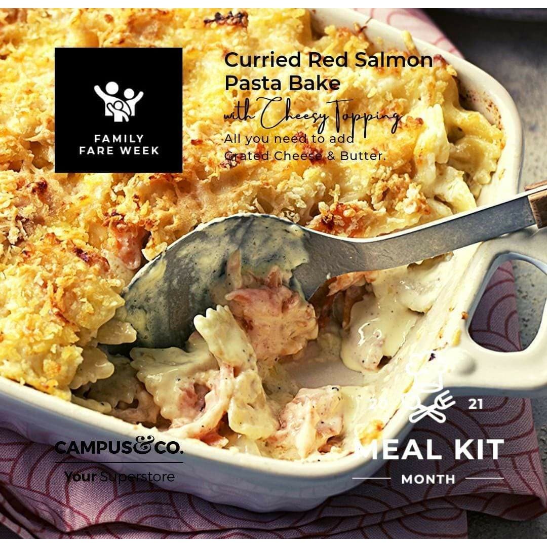 Curried Red Salmon Pasta Bake - In a Kit