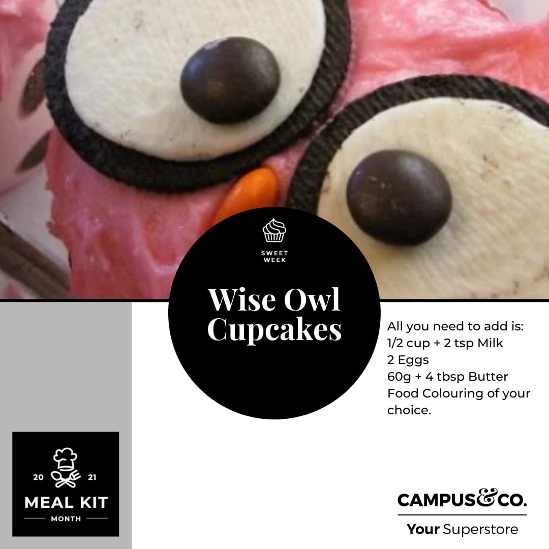 Gluten Free - Wise Owl Cupcakes - In a Kit