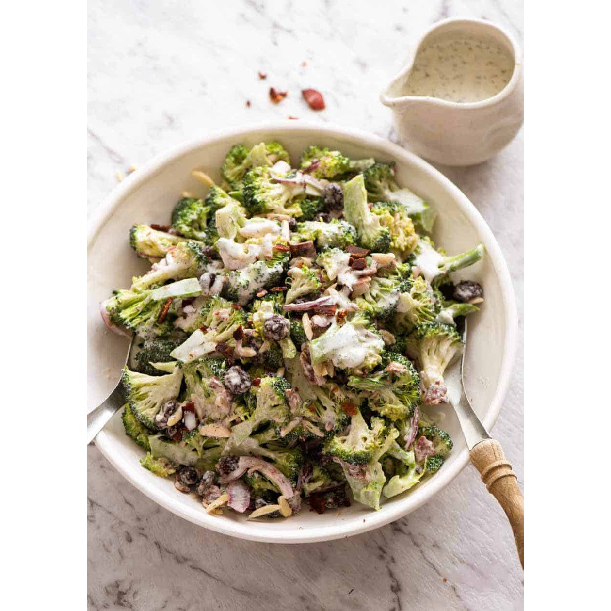 Broccoli Salad w Creamy Dressing