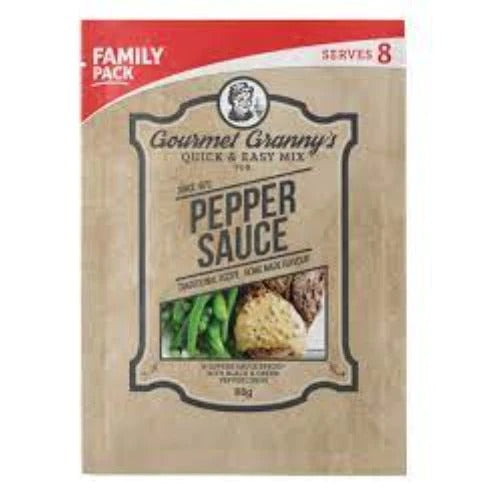 #Gourmet Grannys Pepper Sauce Mix Family Pack 88g