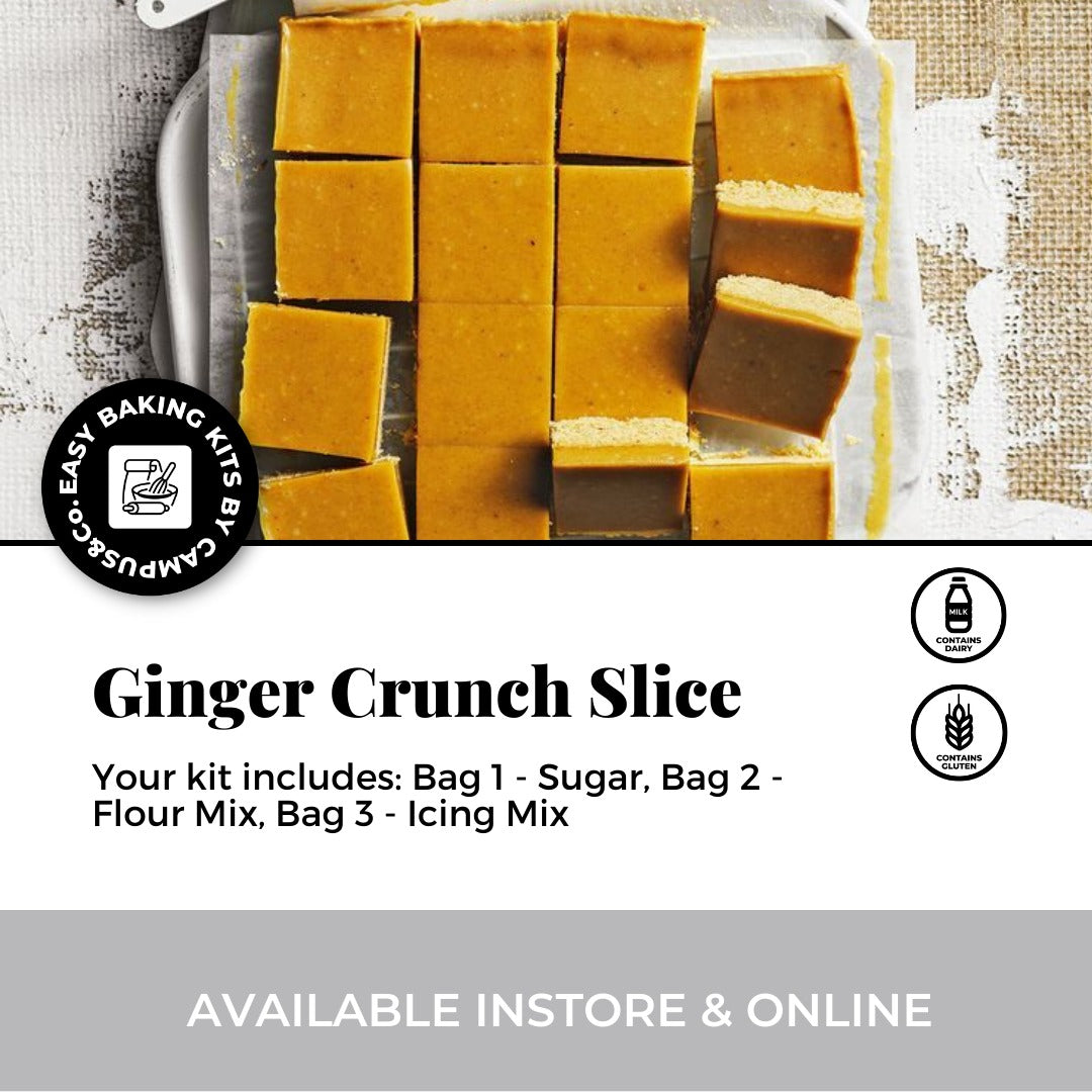 Ginger Crunch Slice Kit