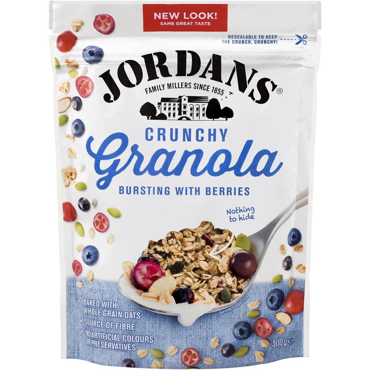 Jordans Crunchy Granola Bursting with Berries 500g