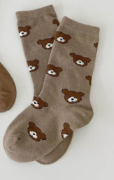 Beary Happy Socks 1-2Y