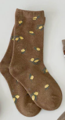 Lemons and Lemons Socks 1-2Y